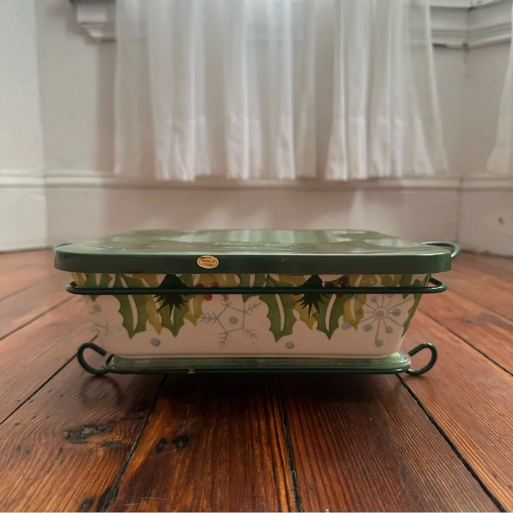 NOS NWT VTG 2000s Temp-tations Presentable Ovenware by Tara set in Homet…